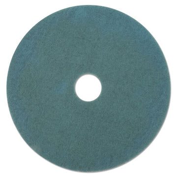 Boardwalk® Burnishing Floor Pads, 17" Diameter, Aqua, 5-carton freeshipping - TVN Wholesale